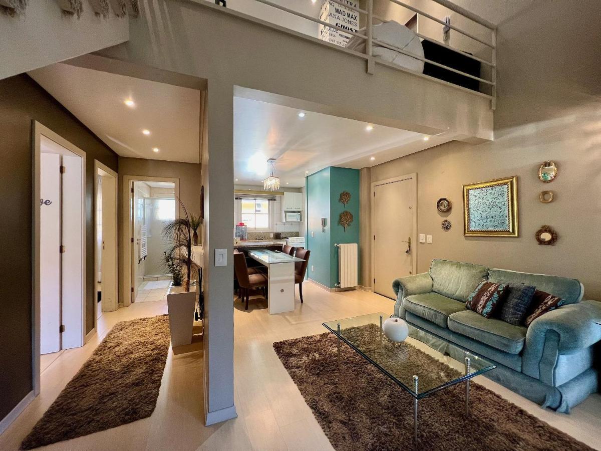 Apartament Cobertura Duplex De Cinema 3Dorm By Achei Gramado Zewnętrze zdjęcie